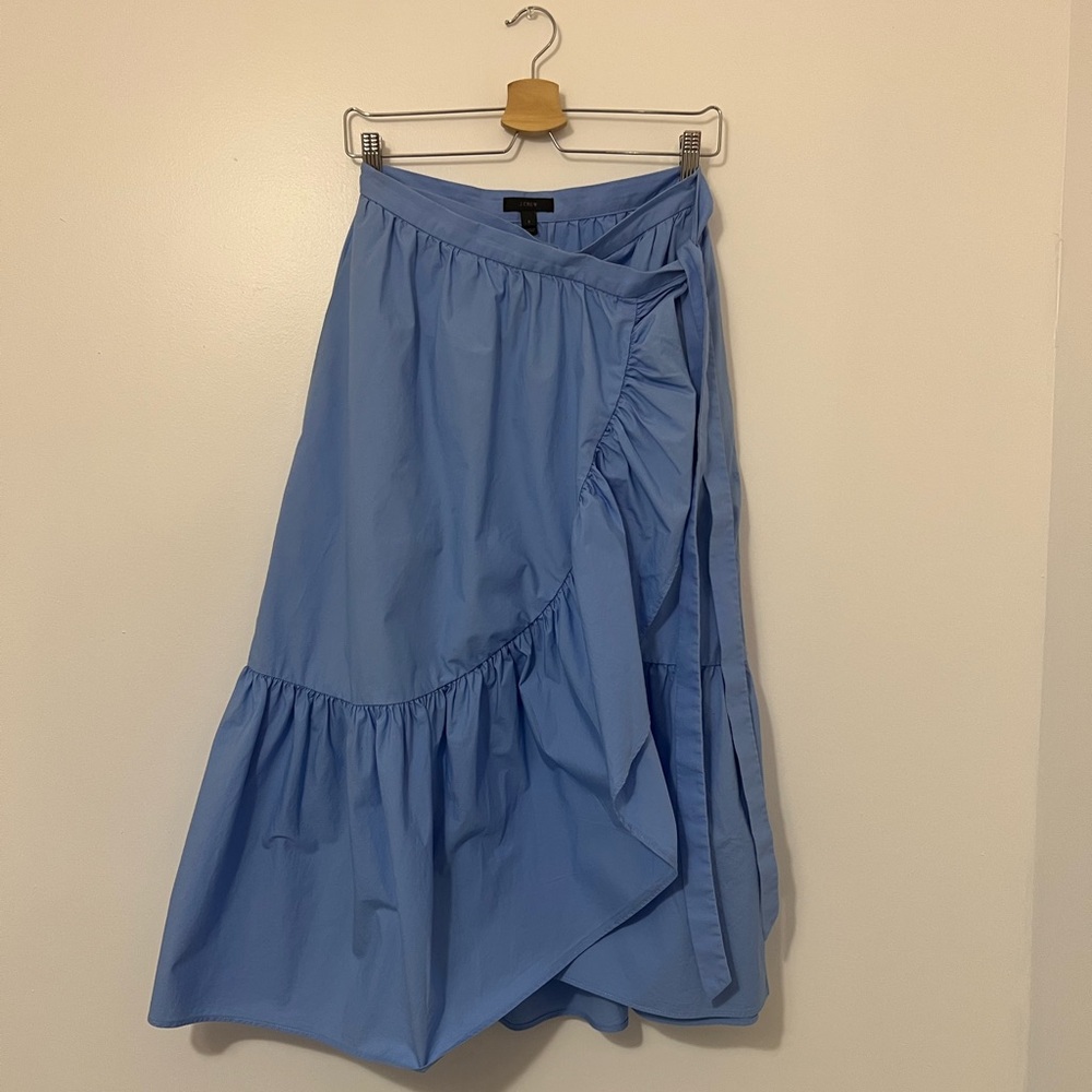 J. Crew Ruffle Wrap Skit - Picture 4 of 14